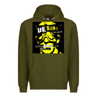 Army Green U.K. SUBS special music punk Premium Hoodie - PixelFlow