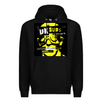 Black U.K. SUBS special music punk Premium Hoodie - PixelFlow