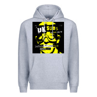 Heather Grey U.K. SUBS special music punk Premium Hoodie - PixelFlow