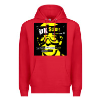 Red U.K. SUBS special music punk Premium Hoodie - PixelFlow