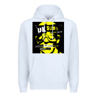 White U.K. SUBS special music punk Premium Hoodie - PixelFlow