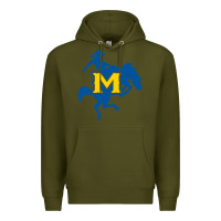 Army Green mcneese  athletics Premium Hoodie - PixelFlow