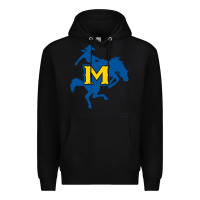 Black mcneese  athletics Premium Hoodie - PixelFlow