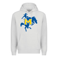 Dove Grey mcneese  athletics Premium Hoodie - PixelFlow