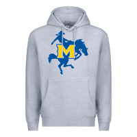 Heather Grey mcneese  athletics Premium Hoodie - PixelFlow