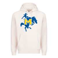 Pale Pink mcneese  athletics Premium Hoodie - PixelFlow