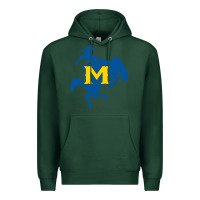 Sports Green mcneese  athletics Premium Hoodie - PixelFlow