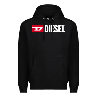 Black Diesel Premium Hoodie - PixelFlow