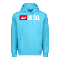 Ocean Blue Diesel Premium Hoodie - PixelFlow