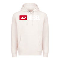 Pale Pink Diesel Premium Hoodie - PixelFlow