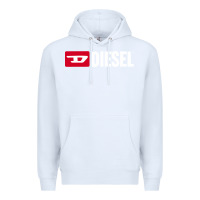 White Diesel Premium Hoodie - PixelFlow