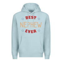 Blue Mist Best nephew ever Premium Hoodie - PixelFlow