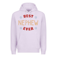 Lilac Best nephew ever Premium Hoodie - PixelFlow