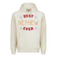 Oatmeal Heather Best nephew ever Premium Hoodie - PixelFlow