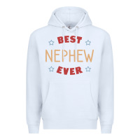 White Best nephew ever Premium Hoodie - PixelFlow