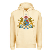 Pina Colada Iran Coat of arms Flag souvenir Iranian Persian Premium Hoodie - PixelFlow
