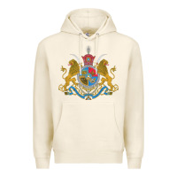 Tofu Iran Coat of arms Flag souvenir Iranian Persian Premium Hoodie - PixelFlow