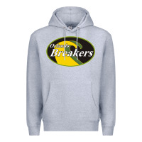 Heather Grey Orlando breakers football team Premium Hoodie - PixelFlow