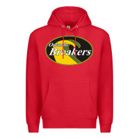 Red Orlando breakers football team Premium Hoodie - PixelFlow