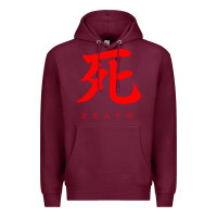 Burgundy Sekiro - Death Premium Hoodie - PixelFlow