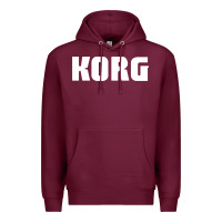 Burgundy korg new Premium Hoodie - PixelFlow