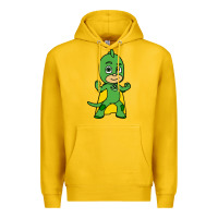 Lemon gekko cat boy Premium Hoodie - PixelFlow