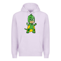 Lilac gekko cat boy Premium Hoodie - PixelFlow
