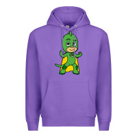Purple gekko cat boy Premium Hoodie - PixelFlow