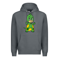 Rock gekko cat boy Premium Hoodie - PixelFlow