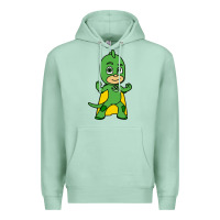 Seafoam gekko cat boy Premium Hoodie - PixelFlow