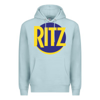 Blue Mist ritz cracker Premium Hoodie - PixelFlow