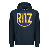 Navy ritz cracker Premium Hoodie - PixelFlow