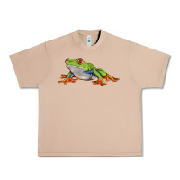 Burro red eyed tree frog Urban Heavy Tee - LillyAllenDesigns