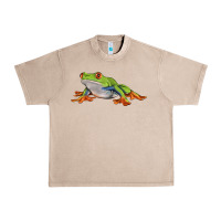 French Oak red eyed tree frog Urban Heavy Tee - LillyAllenDesigns