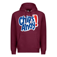 Burgundy chips ahoy snack Premium Hoodie - PixelFlow