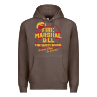 Coffee fire marshal bill fire safety school funny firefighter t shirt Premium Hoodie - PixelFlow