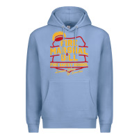 Colony Blue fire marshal bill fire safety school funny firefighter t shirt Premium Hoodie - PixelFlow