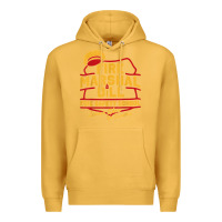 Mustard fire marshal bill fire safety school funny firefighter t shirt Premium Hoodie - PixelFlow