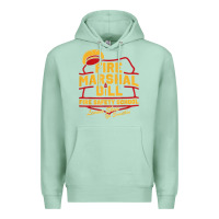 Seafoam fire marshal bill fire safety school funny firefighter t shirt Premium Hoodie - PixelFlow