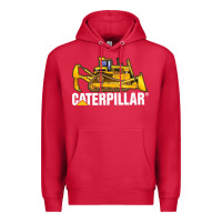 Cardinal bulldozercat 2 Premium Hoodie - PixelFlow