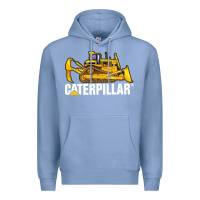 Colony Blue bulldozercat 2 Premium Hoodie - PixelFlow