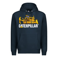 Navy bulldozercat 2 Premium Hoodie - PixelFlow