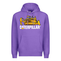 Purple bulldozercat 2 Premium Hoodie - PixelFlow