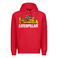 Red bulldozercat 2 Premium Hoodie - PixelFlow