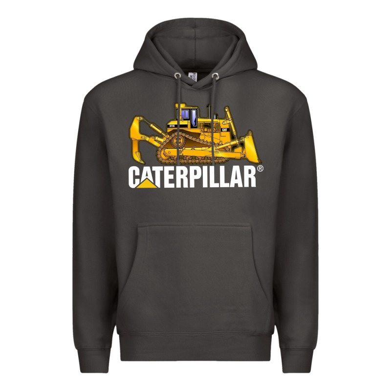 Bulldozercat 2 Premium Hoodie by PixelFlow | Teevron