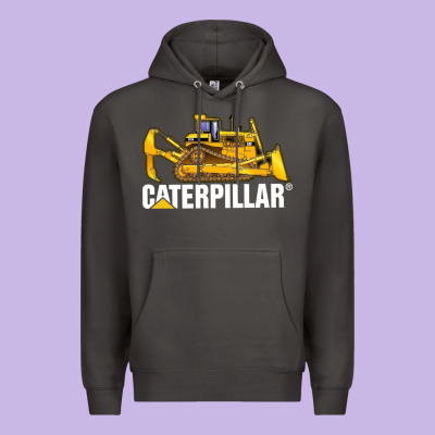Bulldozercat 2 Premium Hoodie Designed By Pixelflow