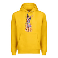 Lemon Colorful Cat Premium Hoodie - PixelFlow