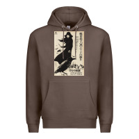 Coffee MEIKO KAJI, MEIKO KAJI vintage, MEIKO KAJI art, MEIKO KAJI painting, t Premium Hoodie - PixelFlow