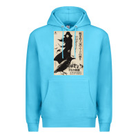 Ocean Blue MEIKO KAJI, MEIKO KAJI vintage, MEIKO KAJI art, MEIKO KAJI painting, t Premium Hoodie - PixelFlow