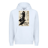 White MEIKO KAJI, MEIKO KAJI vintage, MEIKO KAJI art, MEIKO KAJI painting, t Premium Hoodie - PixelFlow